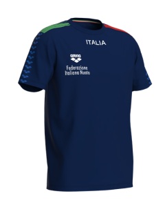 T-SHIRT ITALIA TEAM STRIPE