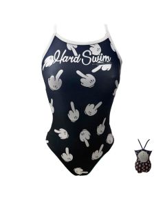 Costume donna Nuoto Extremo Spallino Fine