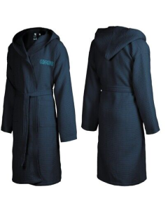 Accappatoio Arena a nido d'ape con cappuccio WAFFLE jr